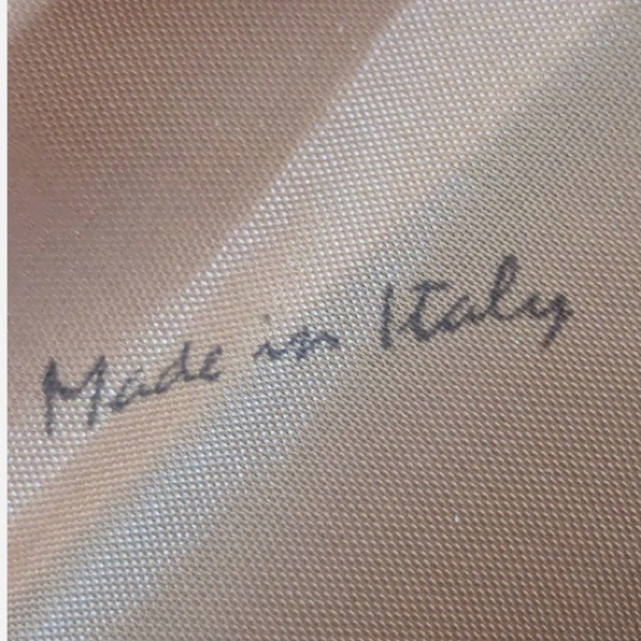 Armani Collezioni Men's Tan Suede Full Zip Bomber Jacket Made In Italy (L) NWOT - Picture 5 of 8